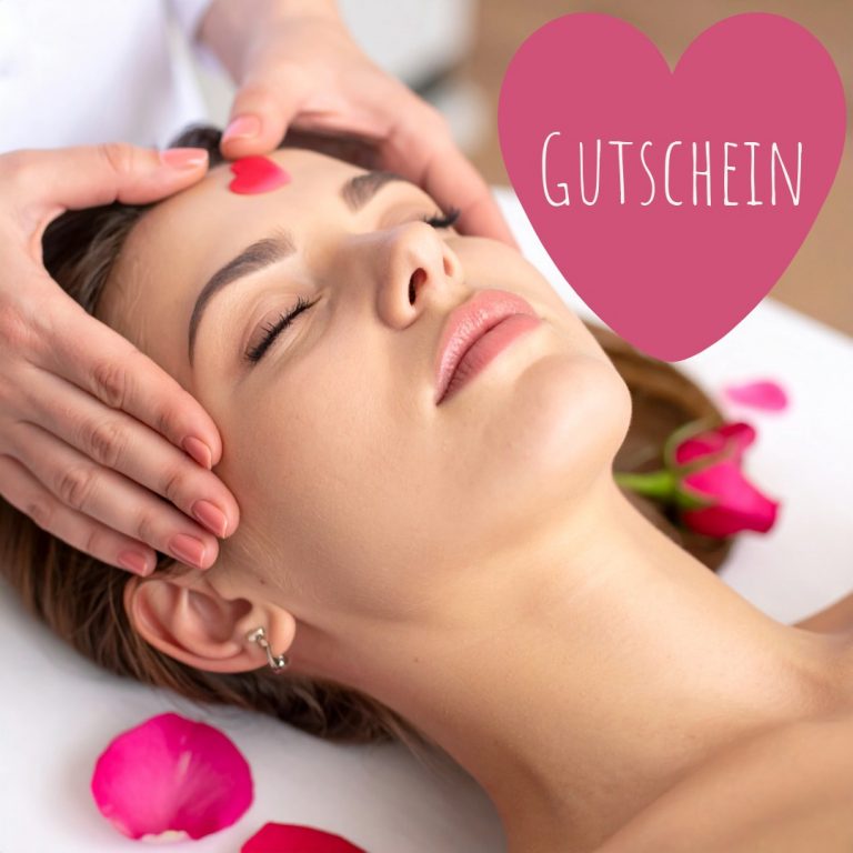 valentinstag Geschenkgutschein Wellness