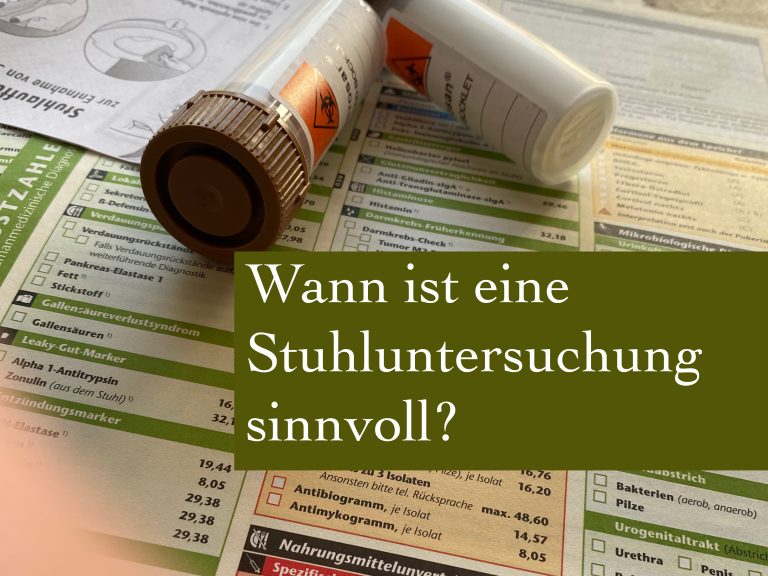 wann stuhluntersuchung sinnvoll